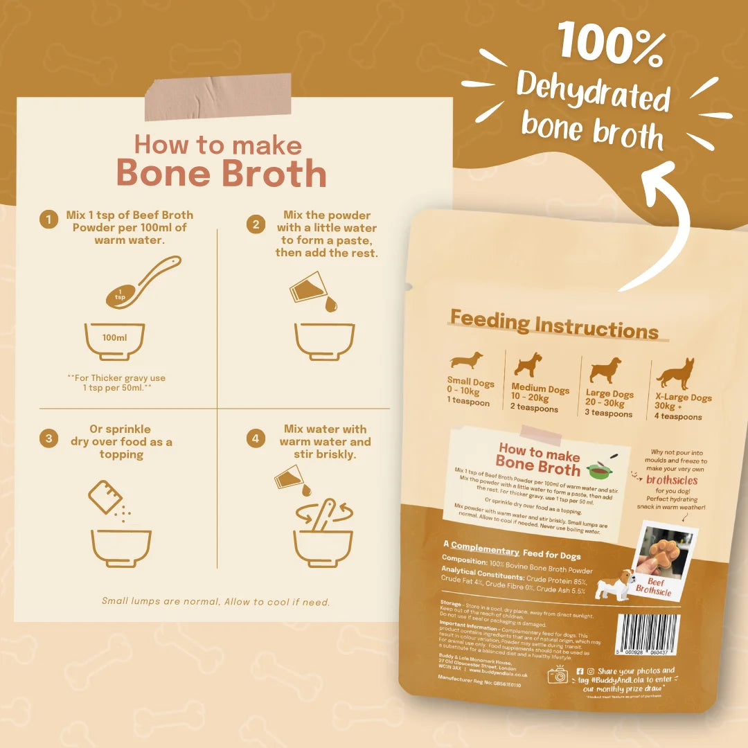 broth for dogs recipe